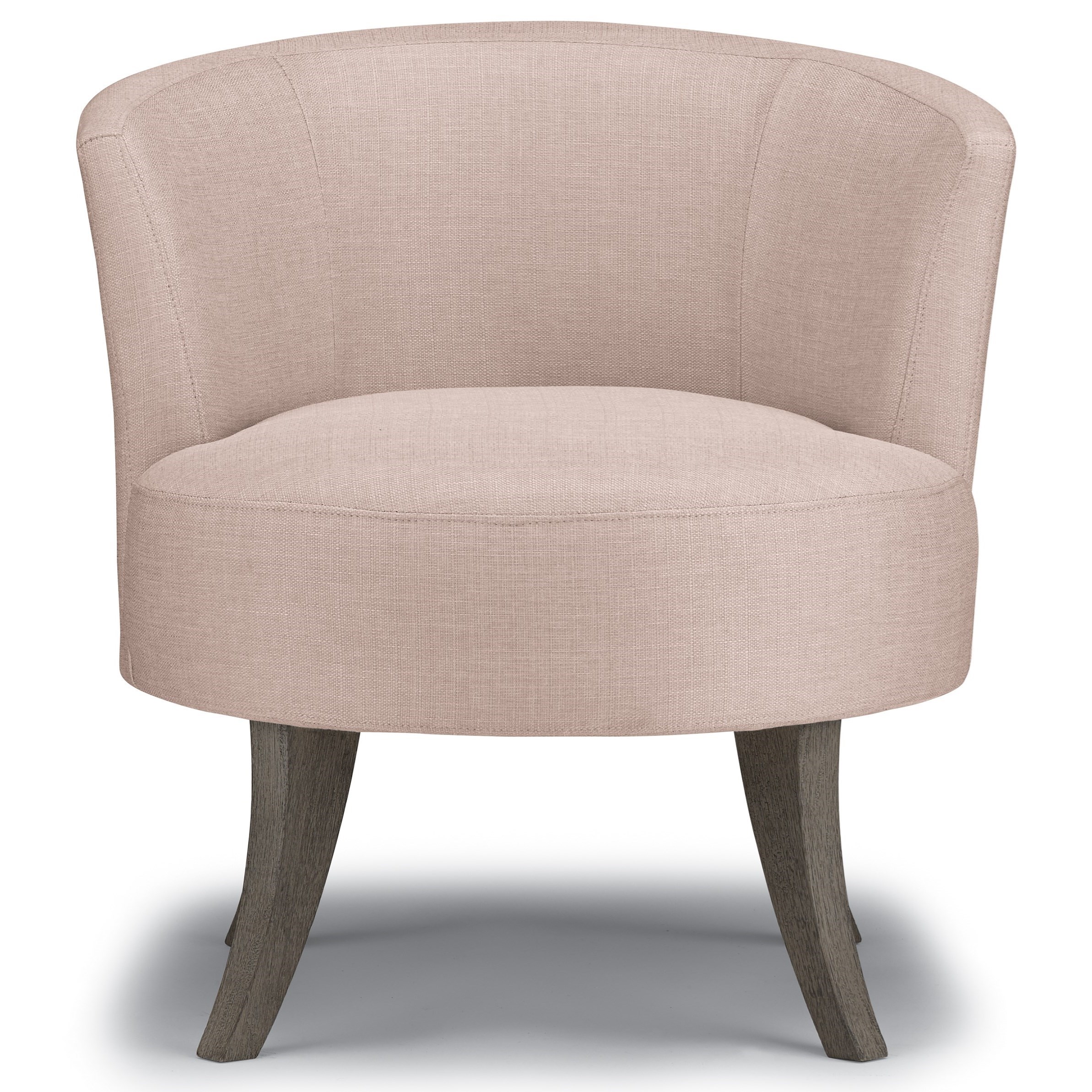 Alanna swivel store barrel chair